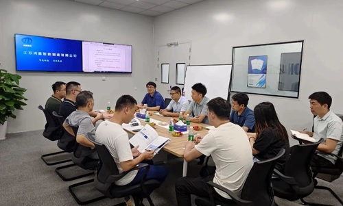 Warmly welcome the experts and scholars from Kunshan Construction Engineering Quality Inspection Center to visit our company!