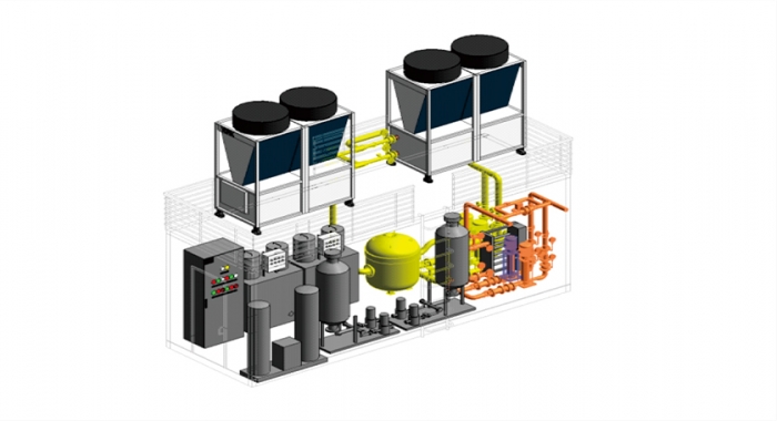 Customized modular freezing stations, integrated freezing stations