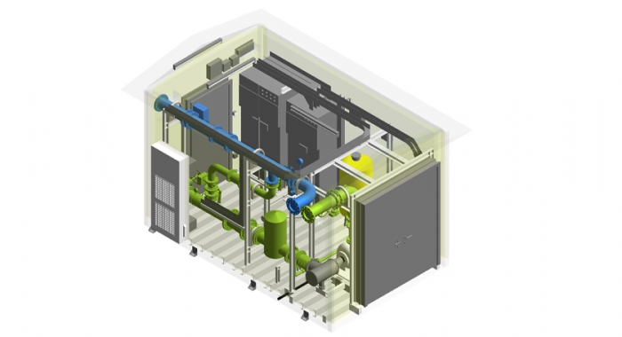 Customized modular pump stations, pump skids